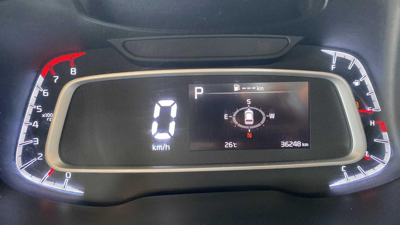 2020 KIA SONET GTX PLUS 1.0 DCT, Petrol, Automatic, 36,244 km, Odometer Image