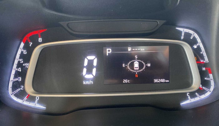 2020 KIA SONET GTX PLUS 1.0 DCT, Petrol, Automatic, 36,244 km, Odometer Image
