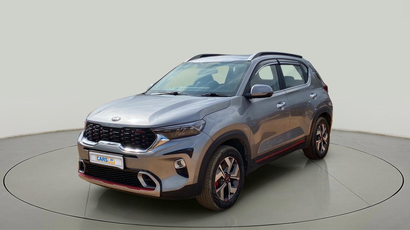 2020 KIA SONET GTX PLUS 1.0 DCT, Petrol, Automatic, 36,244 km, Left Front Diagonal