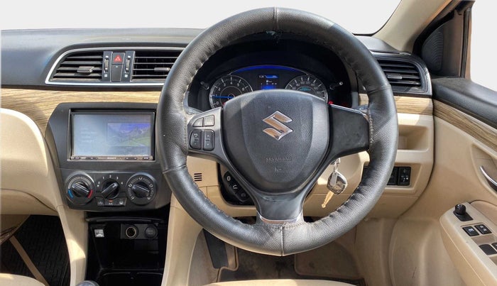 2020 Maruti Ciaz SIGMA 1.5 SHVS MT  PETROL, Petrol, Manual, 31,444 km, Steering Wheel Close Up