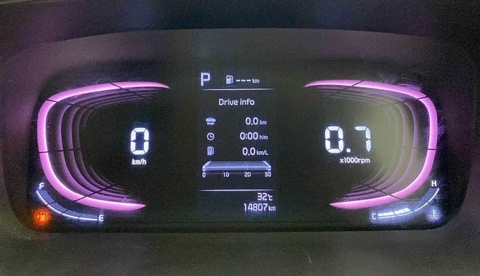 2022 KIA CARENS LUXURY PLUS 1.4 PETROL DCT 6 STR, Petrol, Automatic, 14,715 km, Odometer Image