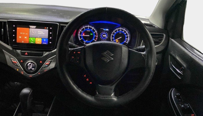 2021 Maruti Baleno ZETA CVT PETROL 1.2, Petrol, Automatic, 16,848 km, Steering Wheel Close Up