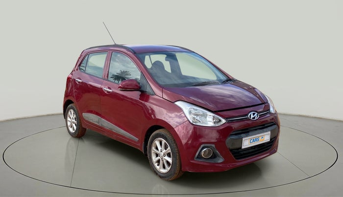 2015 Hyundai Grand i10 ASTA AT 1.2 KAPPA VTVT, Petrol, Automatic, 47,369 km, Right Front Diagonal