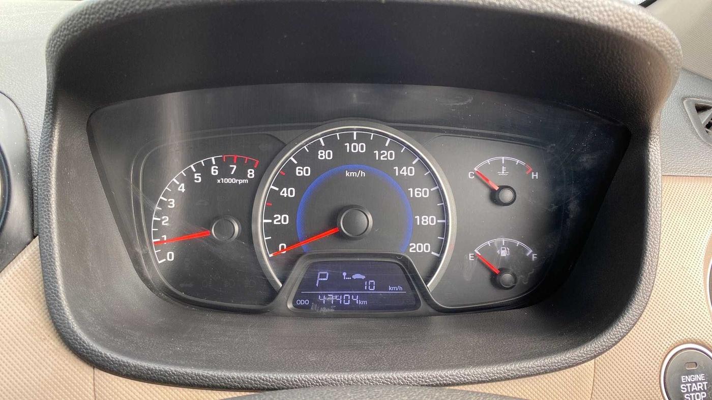 2015 Hyundai Grand i10 ASTA AT 1.2 KAPPA VTVT, Petrol, Automatic, 47,369 km, Odometer Image
