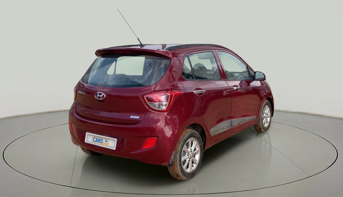 2015 Hyundai Grand i10 ASTA AT 1.2 KAPPA VTVT, Petrol, Automatic, 47,369 km, Right Back Diagonal