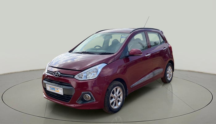 2015 Hyundai Grand i10 ASTA AT 1.2 KAPPA VTVT, Petrol, Automatic, 47,369 km, Left Front Diagonal