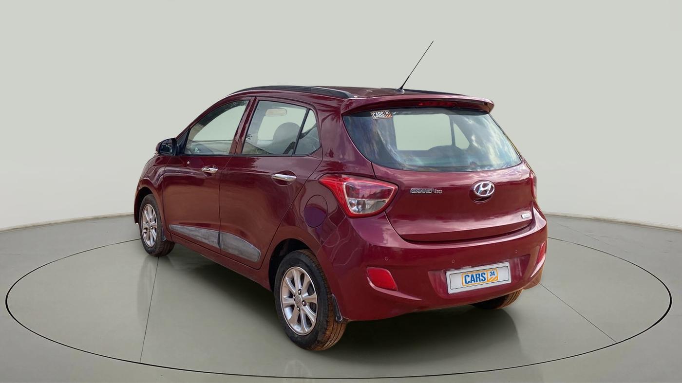 2015 Hyundai Grand i10 ASTA AT 1.2 KAPPA VTVT, Petrol, Automatic, 47,369 km, Left Back Diagonal
