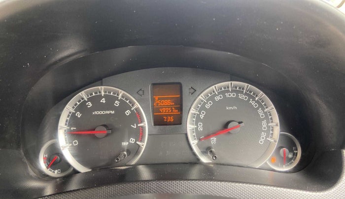 2015 Maruti Swift Dzire VXI, Petrol, Manual, 49,750 km, Odometer Image