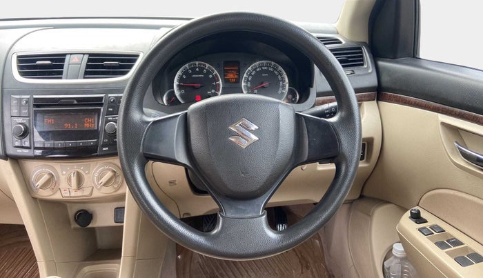 2015 Maruti Swift Dzire VXI, Petrol, Manual, 49,750 km, Steering Wheel Close Up