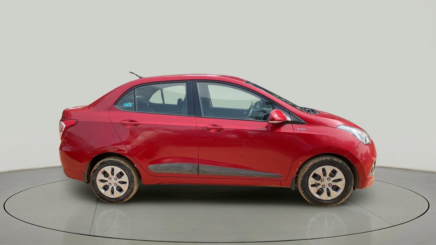 2015 Hyundai Xcent S 1.2, CNG, Manual, 25,539 km, Right Side View