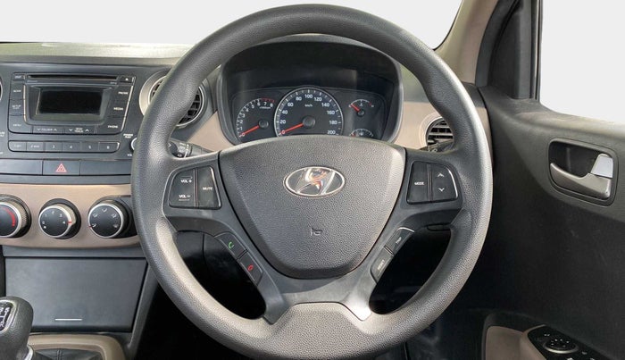 2015 Hyundai Xcent S 1.2, Petrol, Manual, 25,539 km, Steering Wheel Close Up