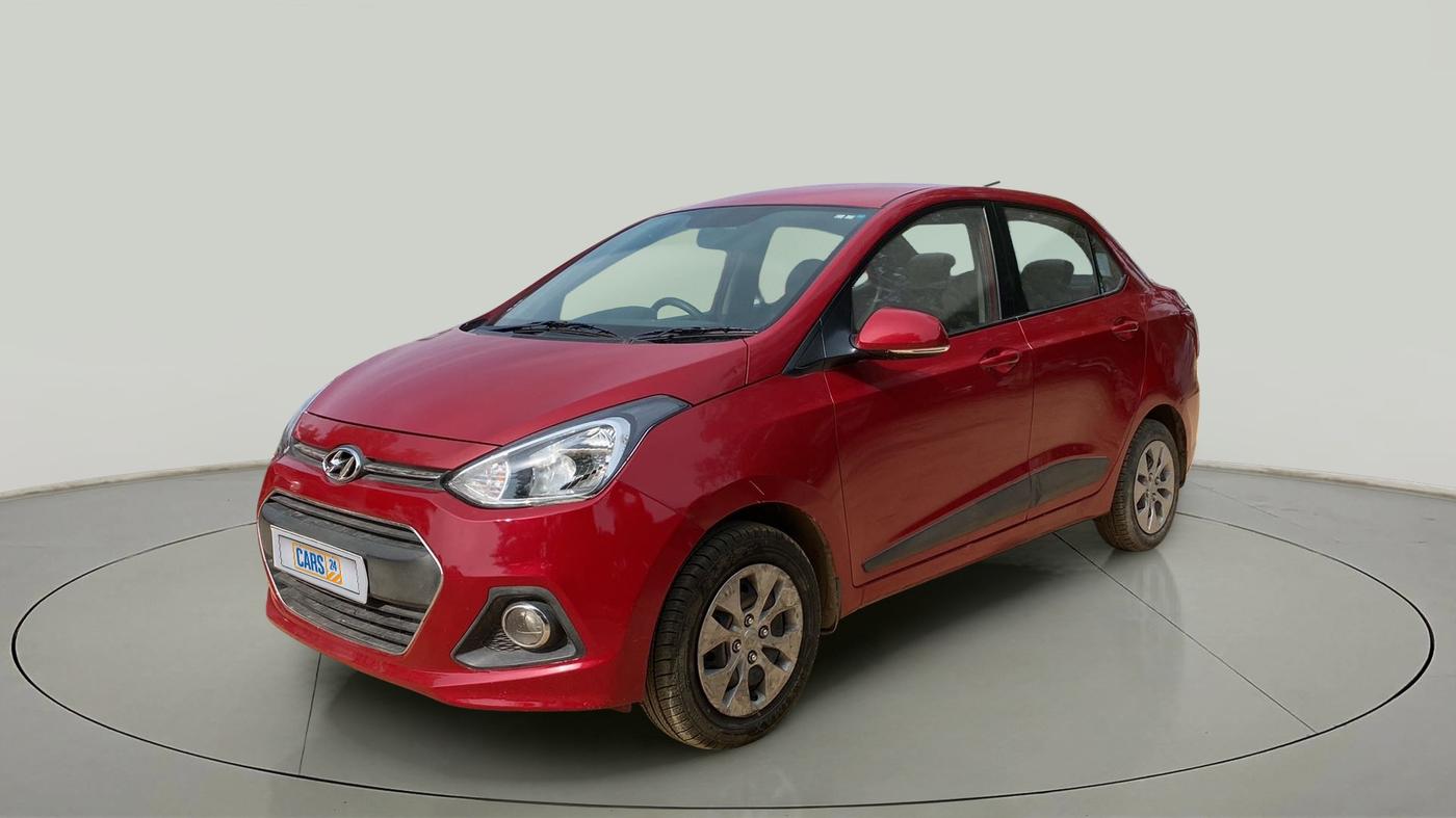 2015 Hyundai Xcent S 1.2, CNG, Manual, 25,539 km, Left Front Diagonal