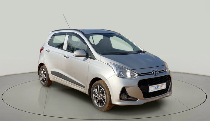 2017 Hyundai Grand i10 ASTA 1.2 KAPPA VTVT, Petrol, Manual, 80,933 km, Right Front Diagonal