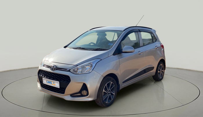 2017 Hyundai Grand i10 ASTA 1.2 KAPPA VTVT, Petrol, Manual, 80,933 km, Left Front Diagonal