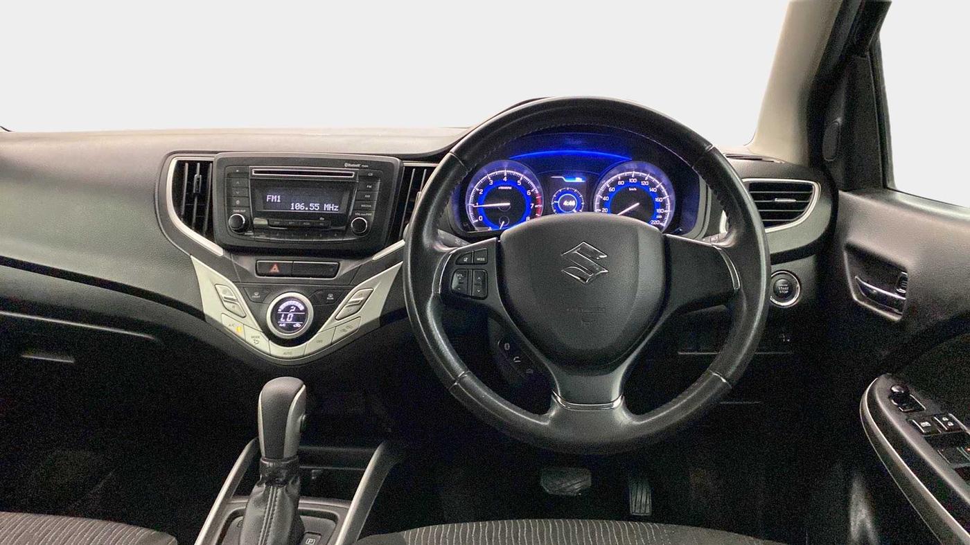 2017 Maruti Baleno ZETA CVT PETROL 1.2, Petrol, Automatic, 42,958 km, Steering Wheel Close Up