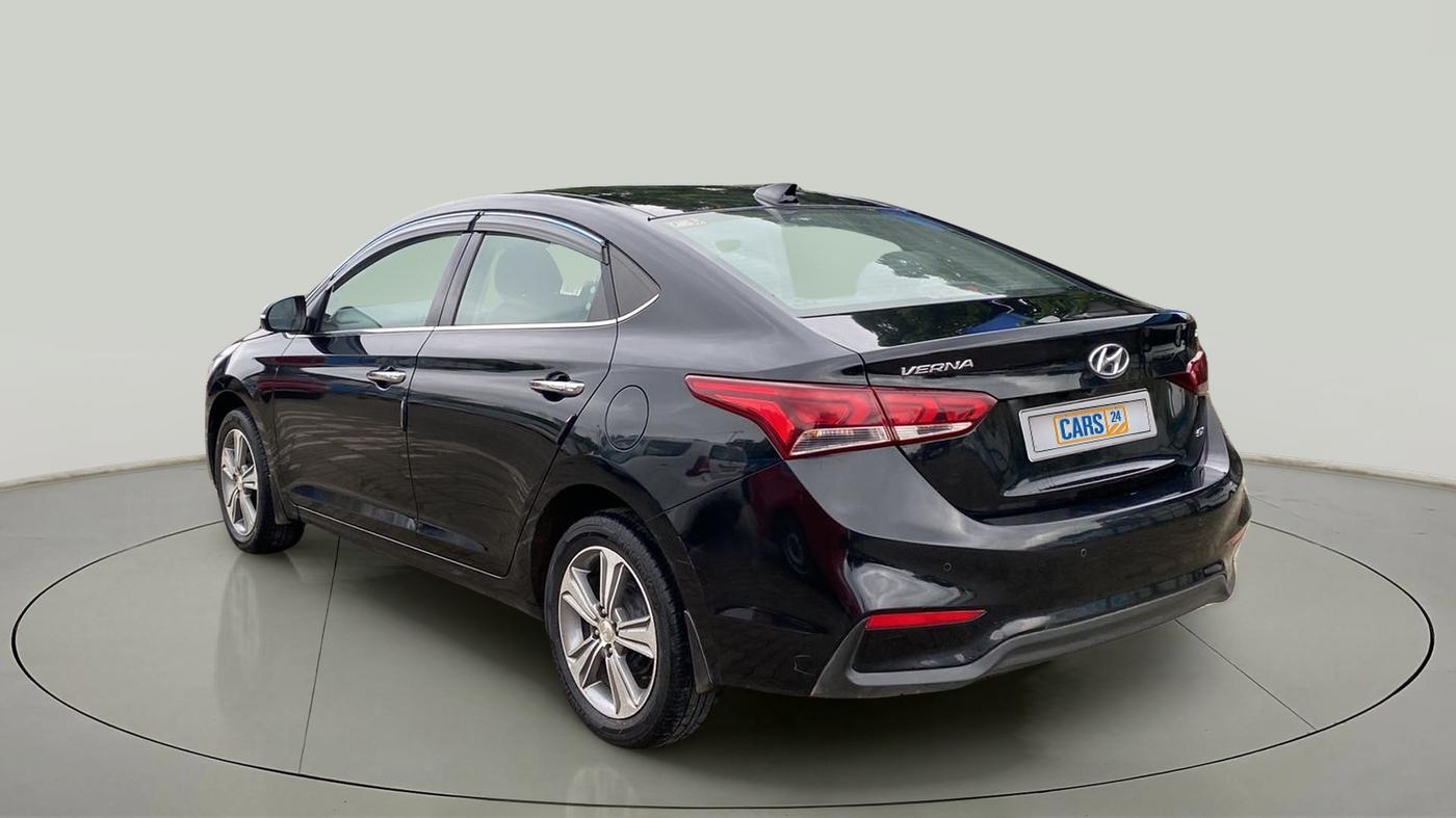 2019 Hyundai Verna 1.6 VTVT SX O, Petrol, Manual, 34,112 km, Left Back Diagonal