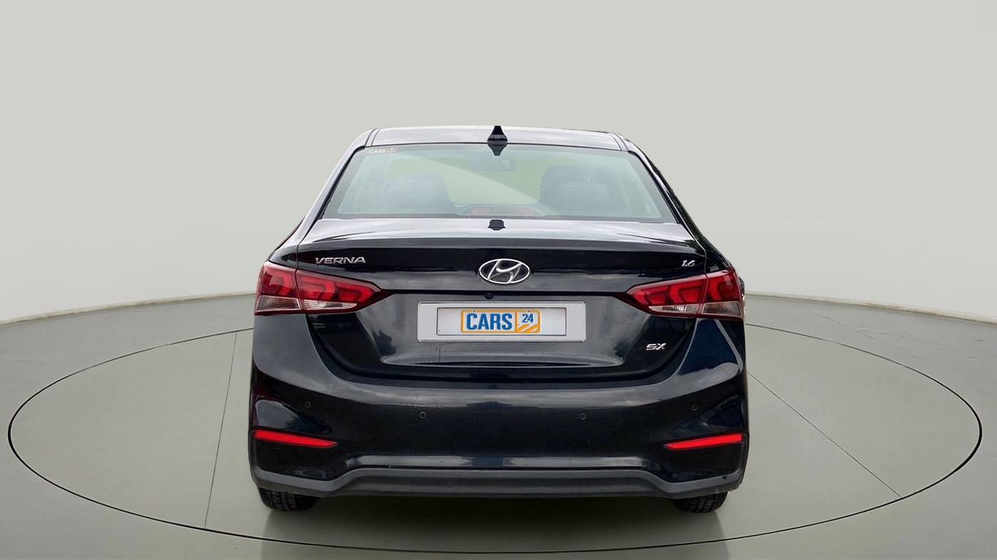 2019 Hyundai Verna 1.6 VTVT SX O, Petrol, Manual, 34,112 km, Back/Rear