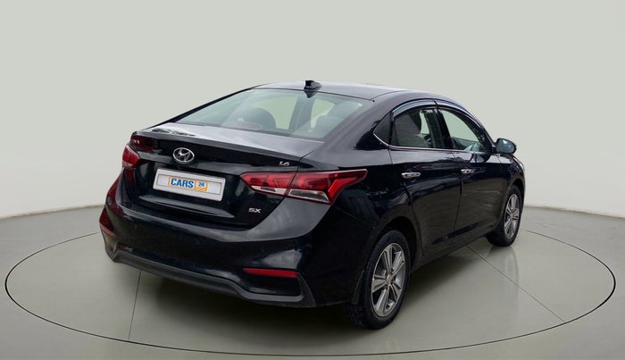 2019 Hyundai Verna 1.6 VTVT SX O, Petrol, Manual, 34,112 km, Right Back Diagonal