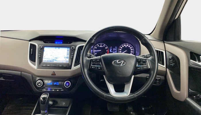 2019 Hyundai Creta SX AT 1.6 PETROL, Petrol, Automatic, 47,435 km, Steering Wheel Close Up