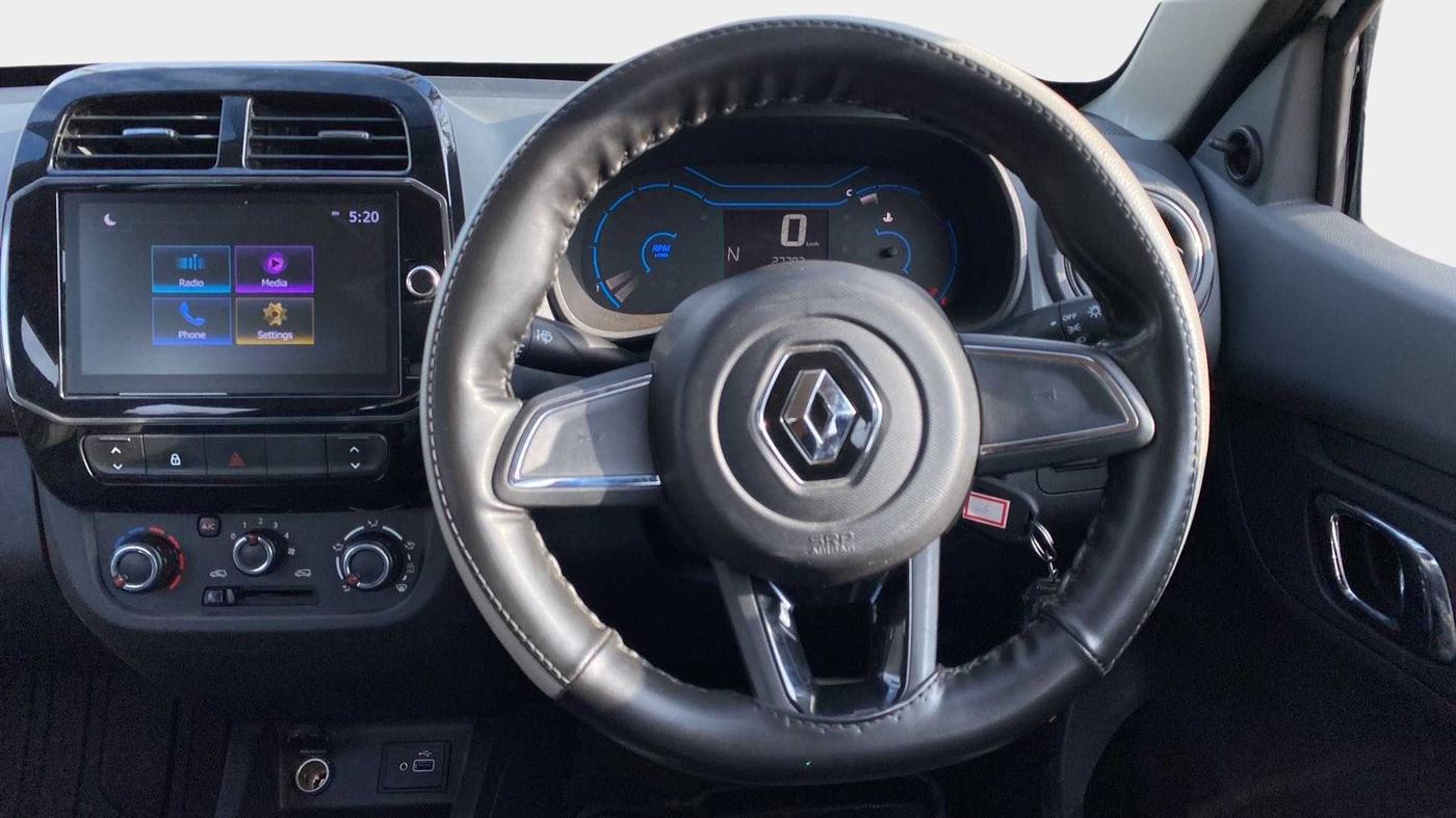 2020 Renault Kwid RXT 1.0 AMT (O), Petrol, Automatic, 27,782 km, Steering Wheel Close Up