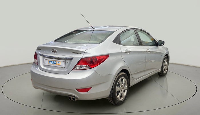 2012 Hyundai Verna FLUIDIC 1.6 VTVT EX, Petrol, Manual, 81,253 km, Right Back Diagonal