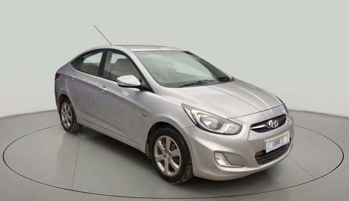 2012 Hyundai Verna FLUIDIC 1.6 VTVT EX, Petrol, Manual, 81,253 km, Right Front Diagonal