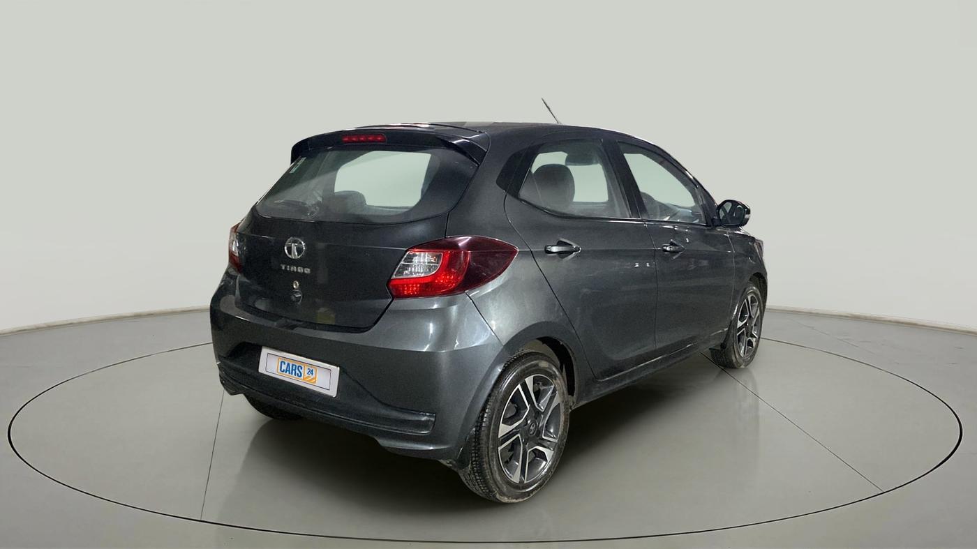 2022 Tata Tiago XZA PLUS PETROL, Petrol, Automatic, 16,366 km, Right Back Diagonal
