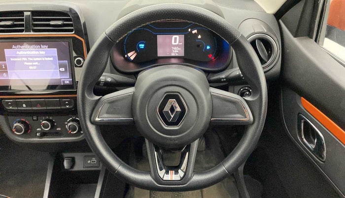 2021 Renault Kwid CLIMBER 1.0 (O), Petrol, Manual, 7,391 km, Steering Wheel Close Up