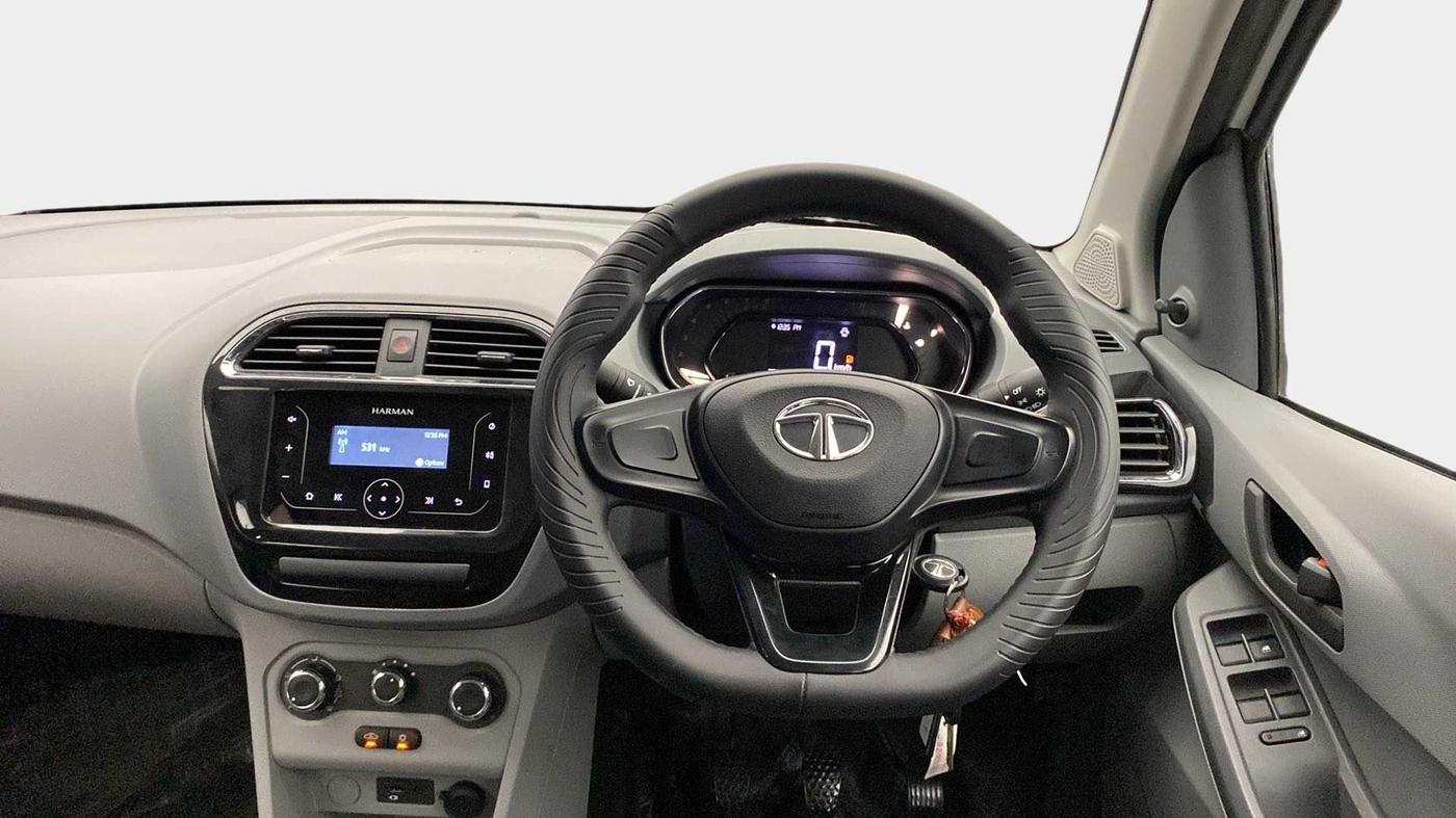 2023 Tata TIGOR XM PETROL, Petrol, Manual, 12,096 km, Steering Wheel Close Up