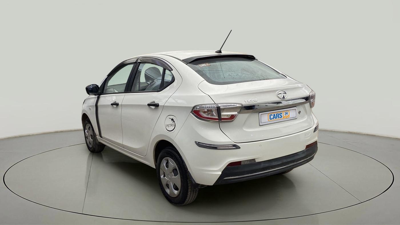 2023 Tata TIGOR XM PETROL, Petrol, Manual, 12,096 km, Left Back Diagonal