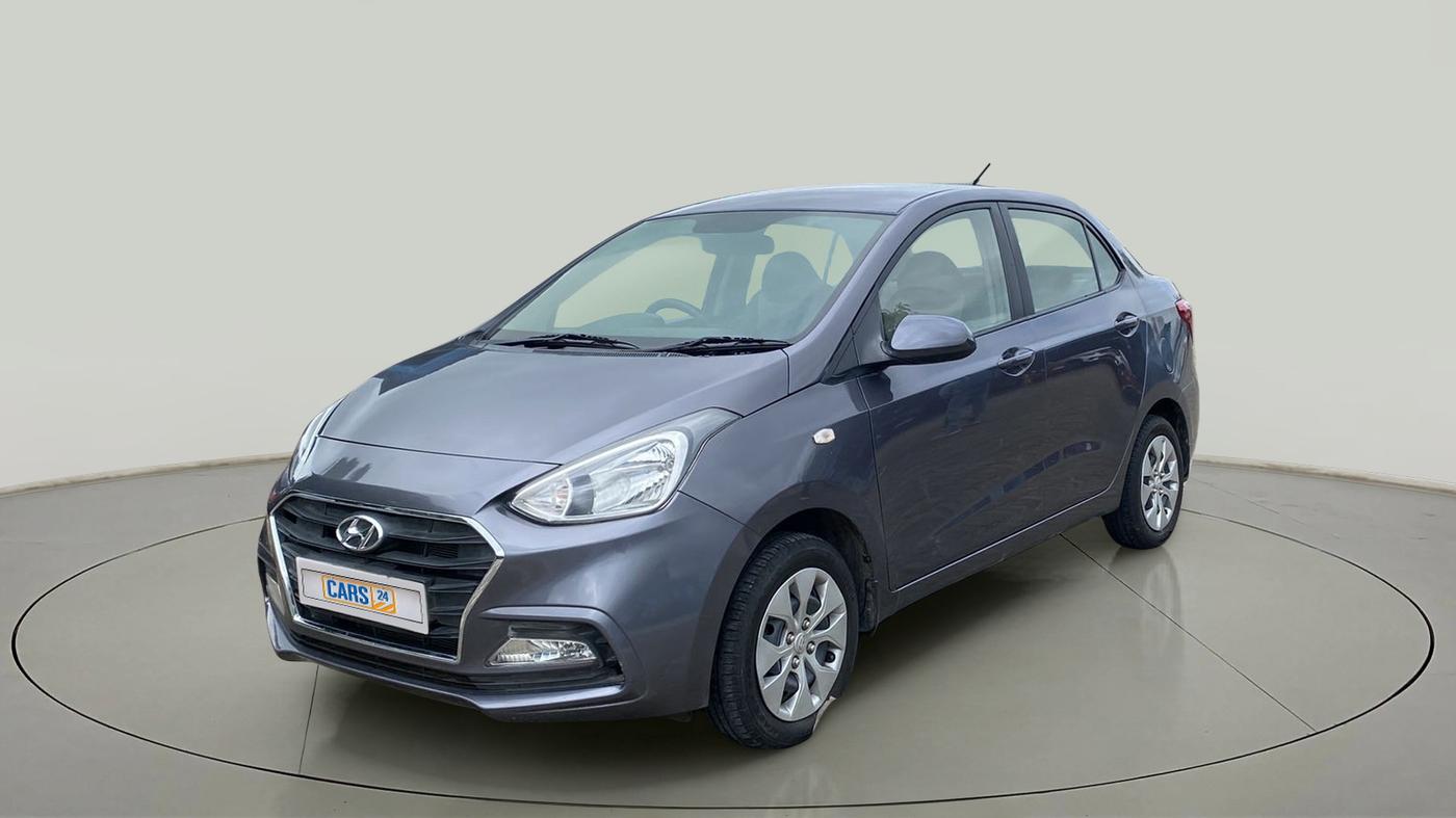 2017 Hyundai Xcent E+, Petrol, Manual, 26,370 km, Left Front Diagonal