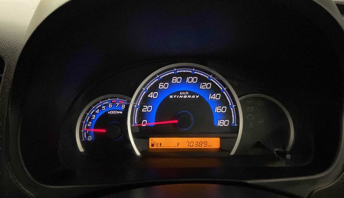 2013 Maruti Wagon R Stingray VXI, Petrol, Manual, 70,322 km, Odometer Image