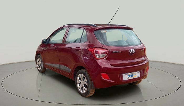 2016 Hyundai Grand i10 SPORTZ 1.2 KAPPA VTVT, Petrol, Manual, 75,044 km, Left Back Diagonal