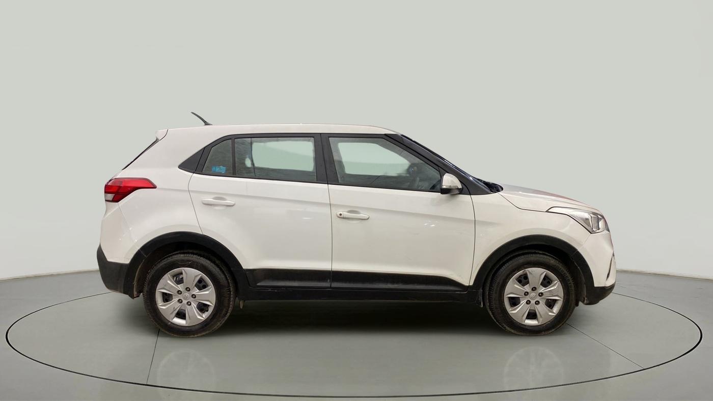 2018 Hyundai Creta E PLUS 1.6 PETROL, Petrol, Manual, 48,268 km, Right Side View