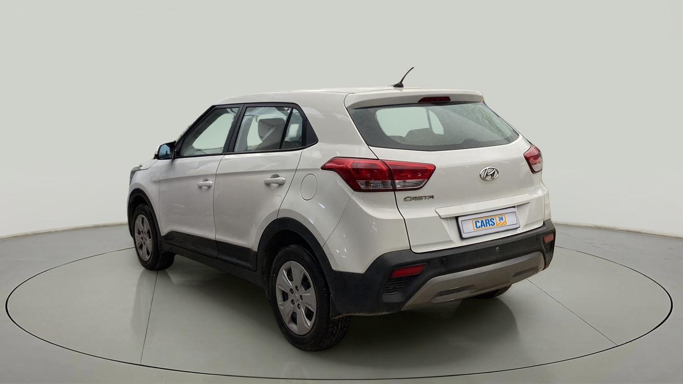 2018 Hyundai Creta E PLUS 1.6 PETROL, Petrol, Manual, 48,268 km, Left Back Diagonal