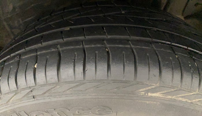 2021 Tata NEXON XZ PLUS (O) PETROL, Petrol, Manual, 65,569 km, Left Rear Tyre Tread