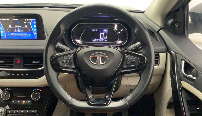 2021 Tata NEXON XZ PLUS (O) PETROL, Petrol, Manual, 65,569 km, Steering Wheel Close Up