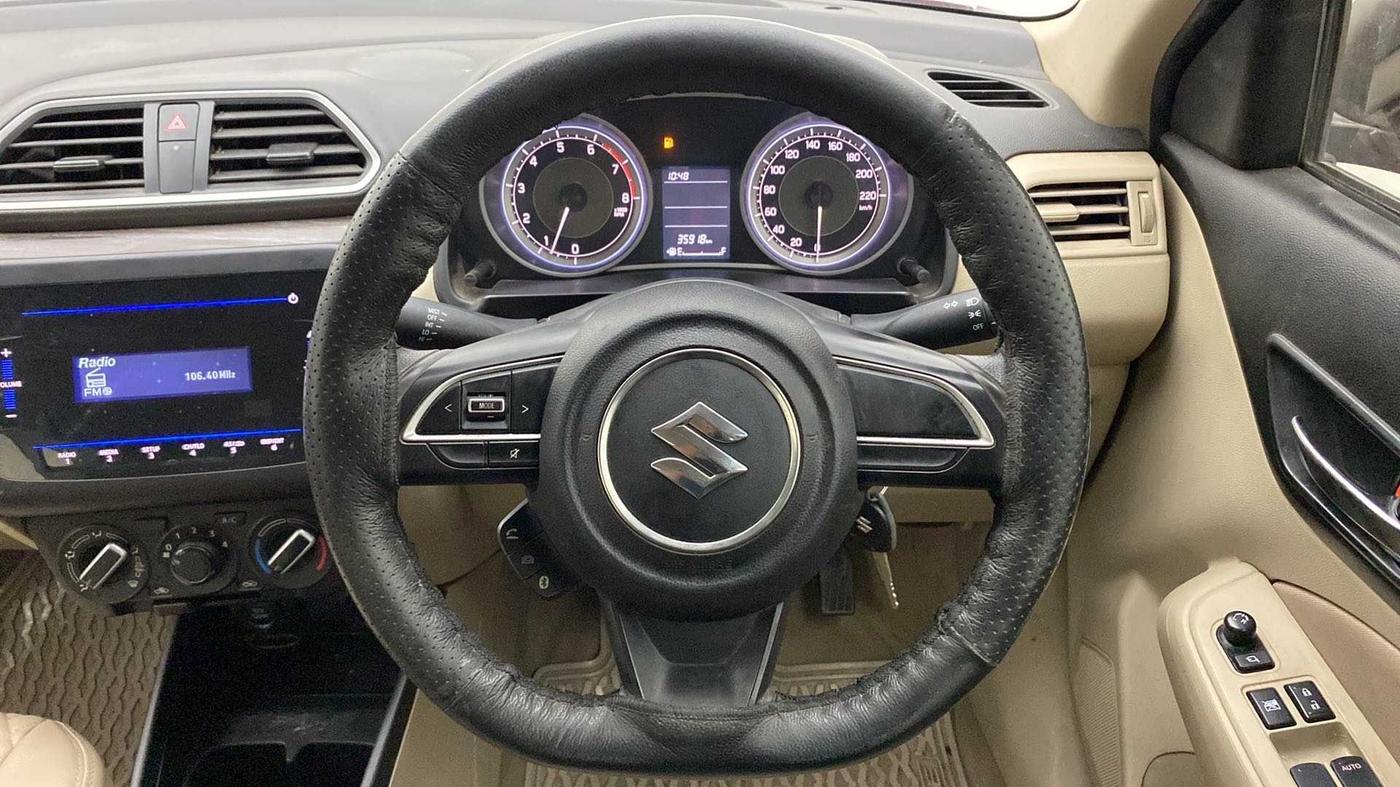 2022 Maruti Dzire VXI, Petrol, Manual, 35,844 km, Steering Wheel Close Up