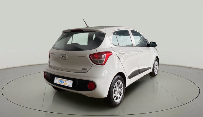 2017 Hyundai Grand i10 SPORTZ 1.2 KAPPA VTVT, Petrol, Manual, 81,622 km, Right Back Diagonal