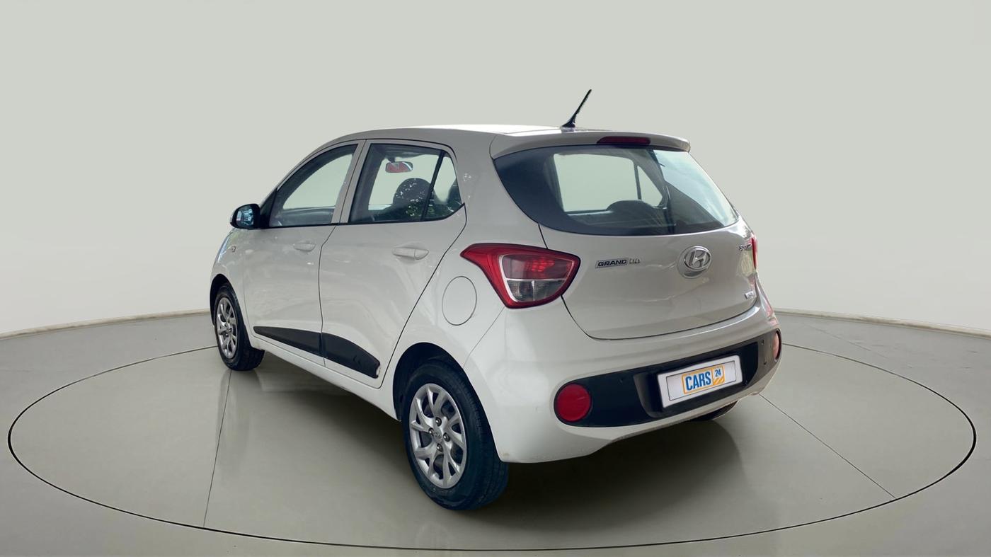 2017 Hyundai Grand i10 SPORTZ 1.2 KAPPA VTVT, Petrol, Manual, 81,622 km, Left Back Diagonal