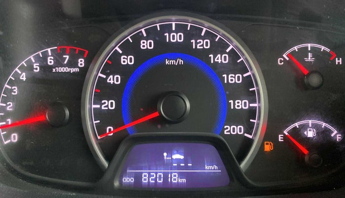 2017 Hyundai Grand i10 SPORTZ 1.2 KAPPA VTVT, Petrol, Manual, 81,622 km, Odometer Image