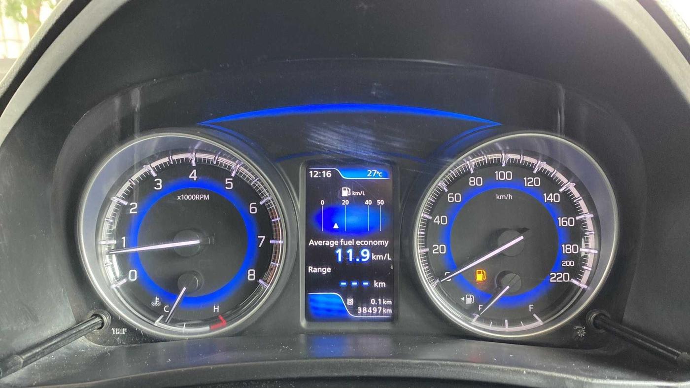 2015 Maruti Baleno ALPHA PETROL 1.2, Petrol, Manual, 38,484 km, Odometer Image