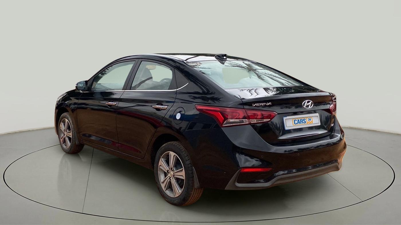 2018 Hyundai Verna 1.6 VTVT SX O, Petrol, Manual, 35,547 km, Left Back Diagonal
