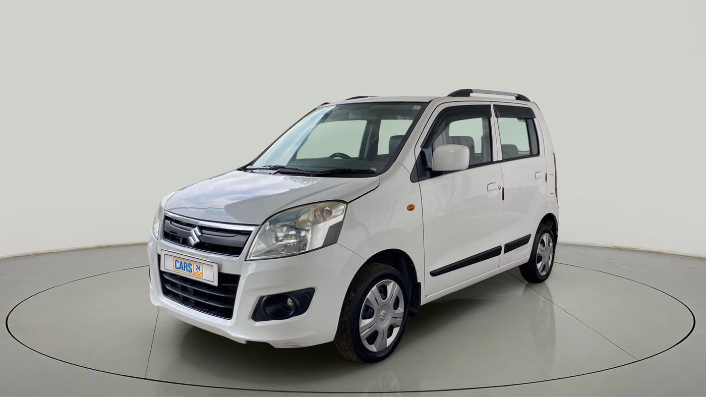 2018 Maruti Wagon R 1.0 VXI, Petrol, Manual, 42,861 km, Left Front Diagonal