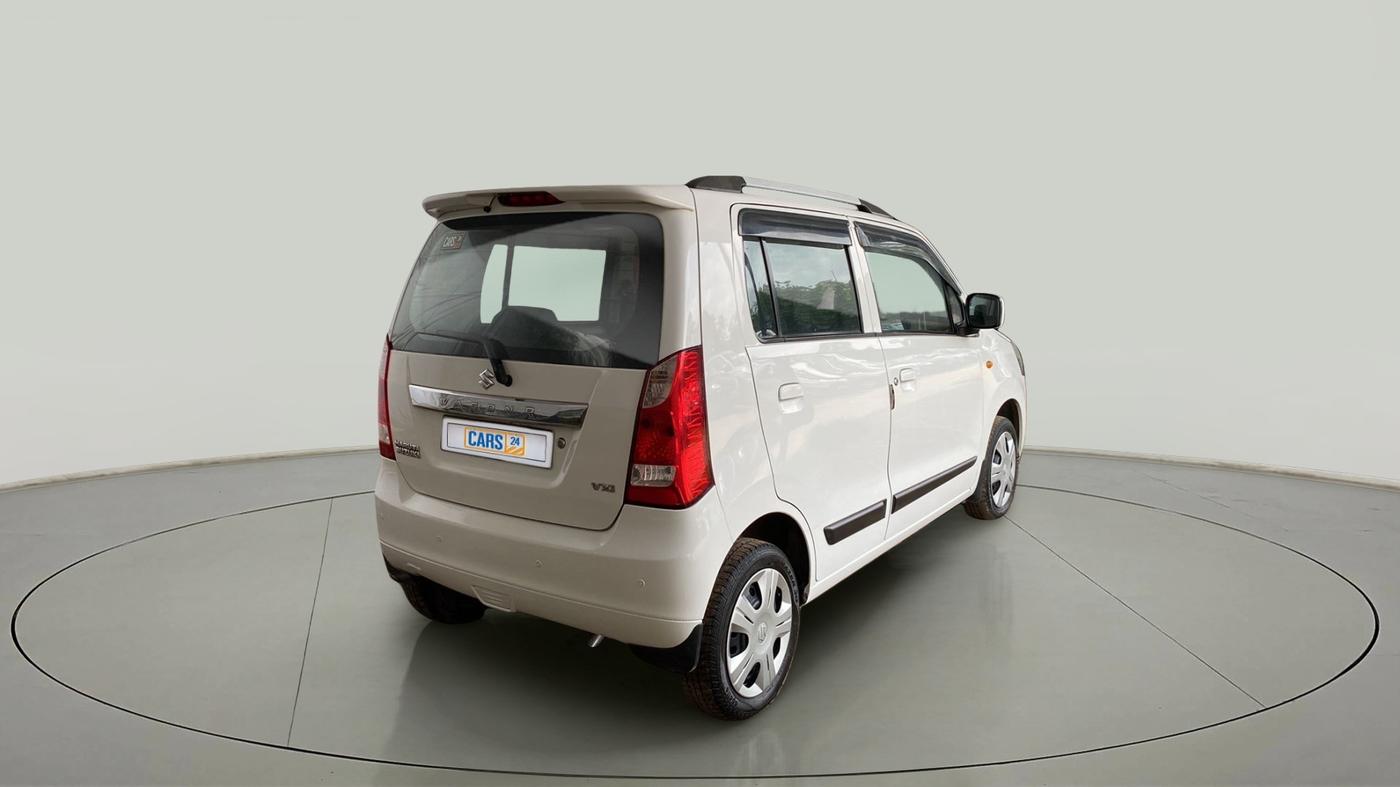 2018 Maruti Wagon R 1.0 VXI, Petrol, Manual, 42,861 km, Right Back Diagonal