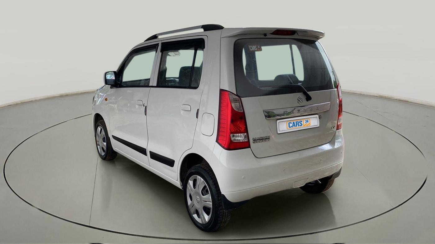 2018 Maruti Wagon R 1.0 VXI, Petrol, Manual, 42,861 km, Left Back Diagonal