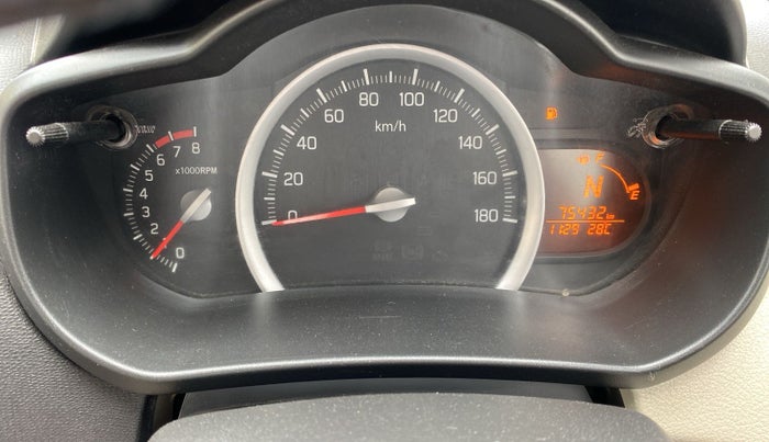 2014 Maruti Celerio VXI AMT, Petrol, Automatic, 75,385 km, Odometer Image