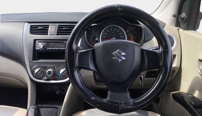 2014 Maruti Celerio VXI AMT, Petrol, Automatic, 75,385 km, Steering Wheel Close Up