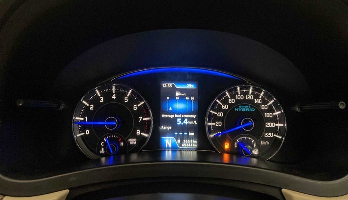 2018 Maruti Ciaz DELTA AT 1.5 SHVS PETROL, Petrol, Automatic, 46,277 km, Odometer Image