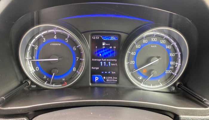 2017 Maruti Baleno ALPHA CVT PETROL 1.2, Petrol, Automatic, 80,229 km, Odometer Image